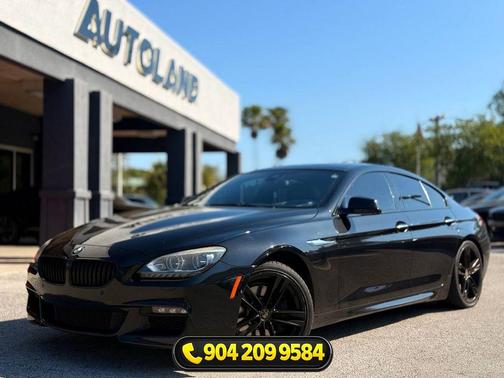 Black Sapphire Metallic 2015 BMW 640 Gran Coupe 640i Gran Coupe