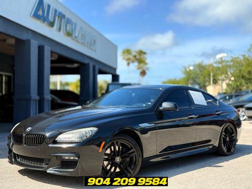 Black Sapphire Metallic 2015 BMW 640 Gran Coupe 640i Gran Coupe