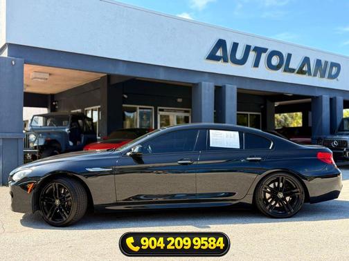Black Sapphire Metallic 2015 BMW 640 Gran Coupe 640i Gran Coupe