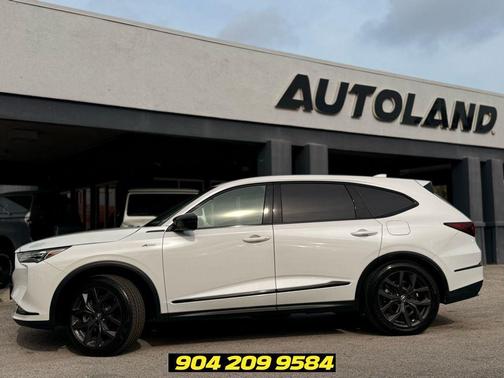 Platinum White Pearl 2023 Acura MDX A-SPEC