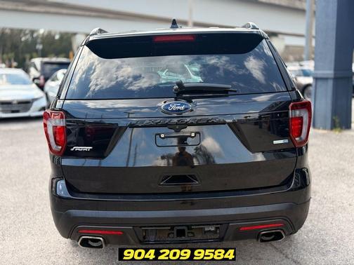 Shadow Black 2017 Ford Explorer sport