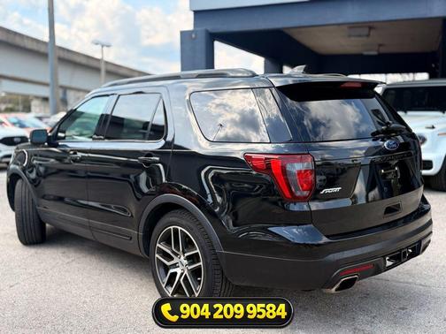 Shadow Black 2017 Ford Explorer sport