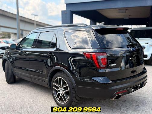 Shadow Black 2017 Ford Explorer sport