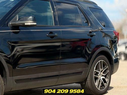 Shadow Black 2017 Ford Explorer sport