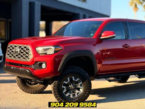 Barcelona Red Metallic 2021 Toyota Tacoma TRD Off Road