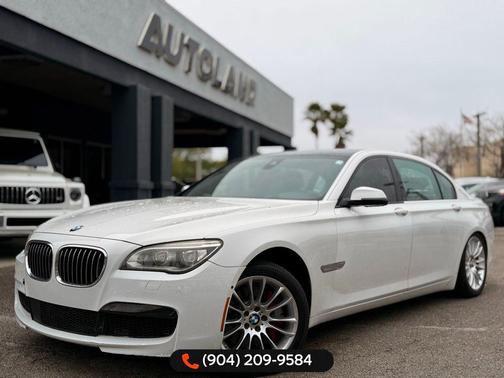 Alpine White 2015 BMW 750 Li