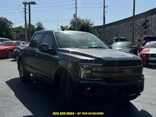 Gray 2019 Ford F-150 Lariat