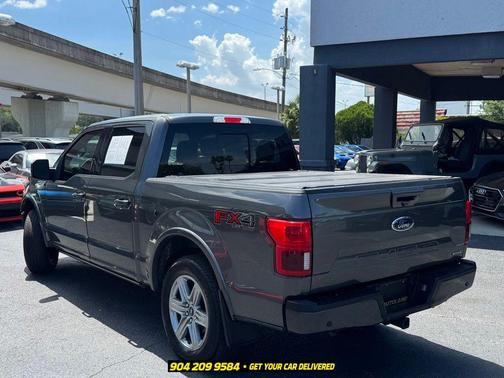 Gray 2019 Ford F-150 Lariat
