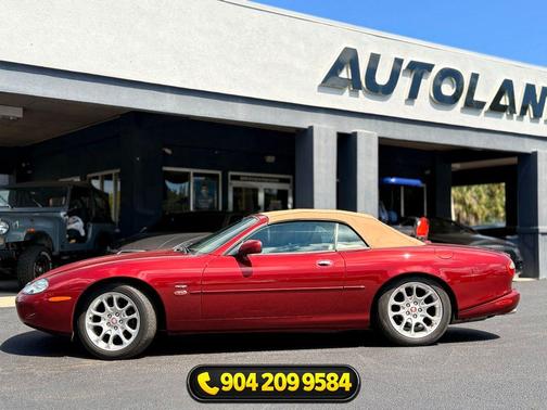 Carnival Red 1997 Jaguar XK8