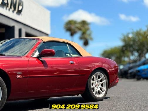 Carnival Red 1997 Jaguar XK8