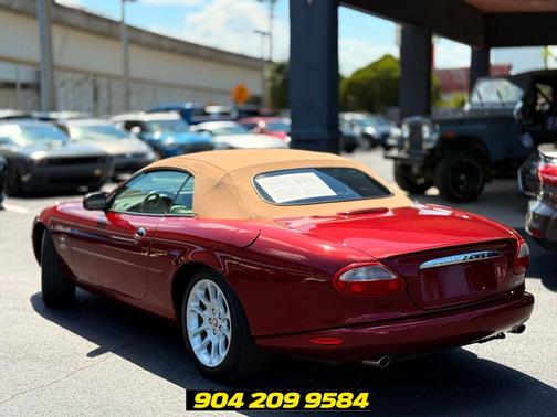 Carnival Red 1997 Jaguar XK8