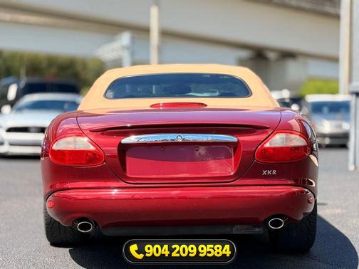 Carnival Red 1997 Jaguar XK8