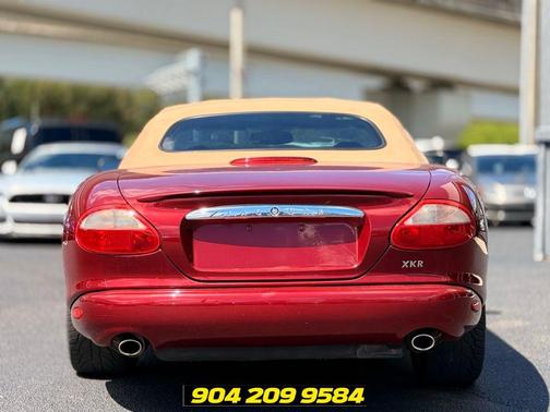 Carnival Red 1997 Jaguar XK8