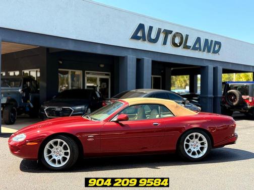 Carnival Red 1997 Jaguar XK8