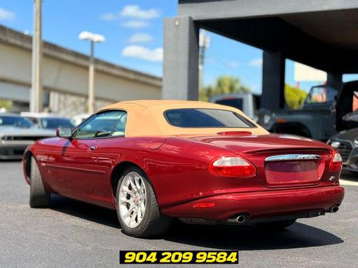 Carnival Red 1997 Jaguar XK8