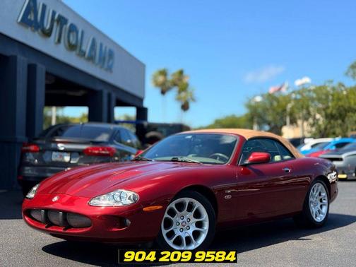 Carnival Red 1997 Jaguar XK8