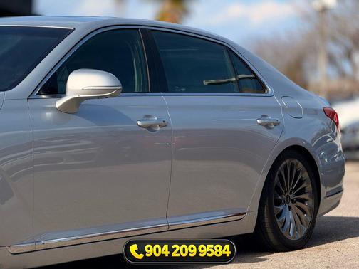 Santiago Silver Metallic 2017 Genesis G90 5.0 Ultimate