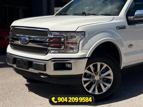 Star White Metallic Tri-Coat 2020 Ford F-150 King Ranch