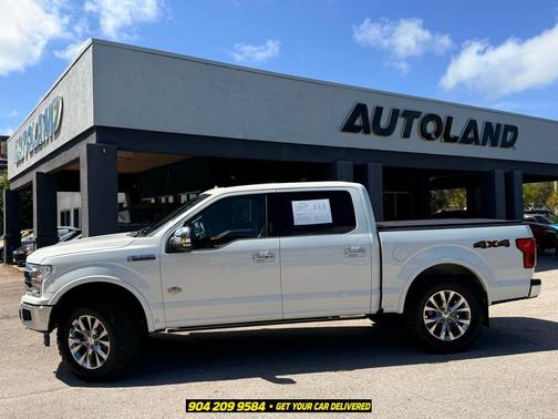 Star White Metallic Tri-Coat 2020 Ford F-150 King Ranch