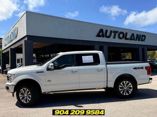 Star White Metallic Tri-Coat 2020 Ford F-150 King Ranch