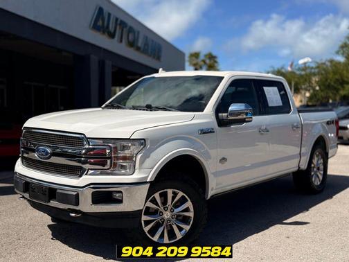 Star White Metallic Tri-Coat 2020 Ford F-150 King Ranch