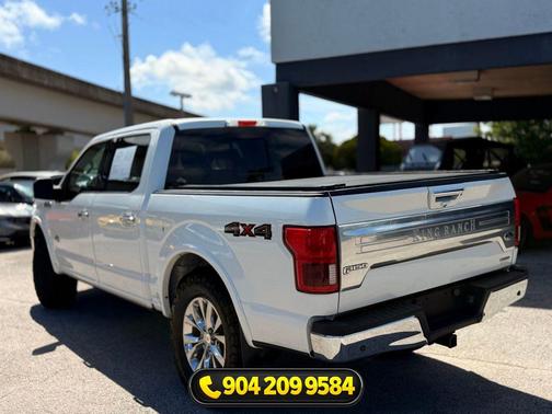 Star White Metallic Tri-Coat 2020 Ford F-150 King Ranch