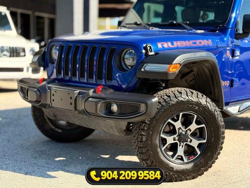 Ocean Blue Metallic Clearcoat 2019 Jeep Wrangler Unlimited Rubicon