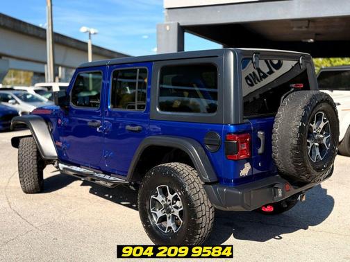 Ocean Blue Metallic Clearcoat 2019 Jeep Wrangler Unlimited Rubicon