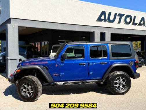 Ocean Blue Metallic Clearcoat 2019 Jeep Wrangler Unlimited Rubicon