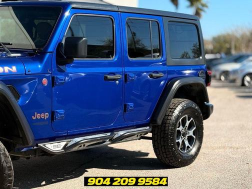 Ocean Blue Metallic Clearcoat 2019 Jeep Wrangler Unlimited Rubicon