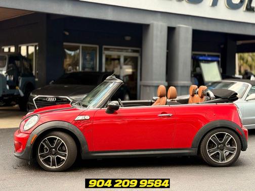 Chili Red 2013 MINI Convertible Cooper S