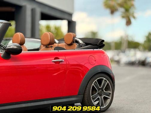 Chili Red 2013 MINI Convertible Cooper S