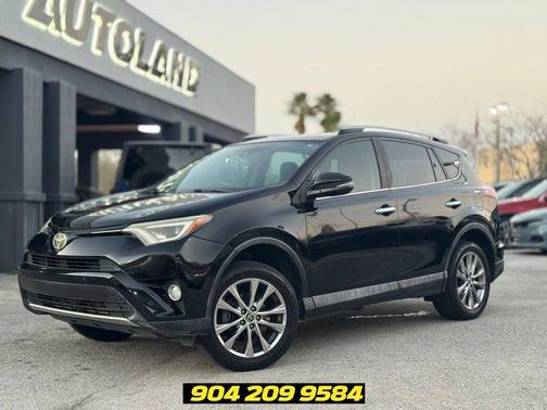 Black 2016 Toyota RAV4 Limited
