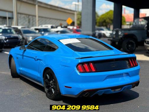 Grabber Blue 2017 Ford Mustang GT Premium