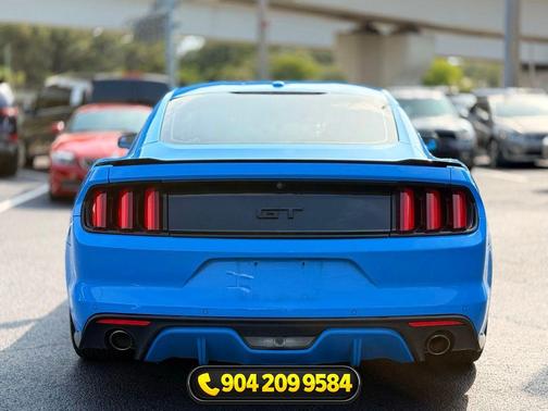 Grabber Blue 2017 Ford Mustang GT Premium