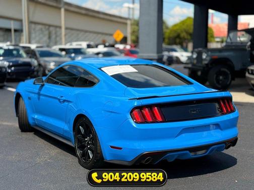 Grabber Blue 2017 Ford Mustang GT Premium