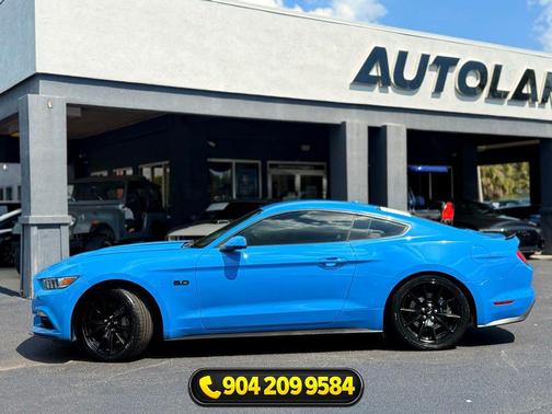 Grabber Blue 2017 Ford Mustang GT Premium