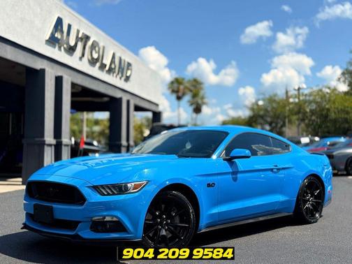 Grabber Blue 2017 Ford Mustang GT Premium