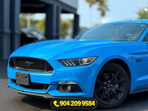 Grabber Blue 2017 Ford Mustang GT Premium