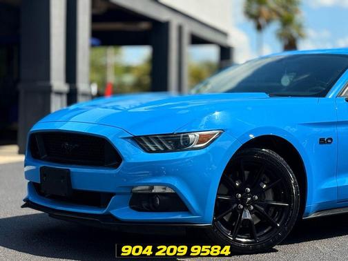 Grabber Blue 2017 Ford Mustang GT Premium