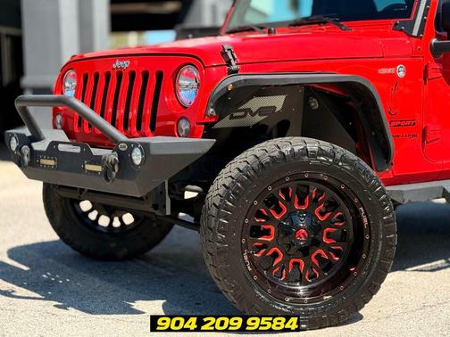 Firecracker Red Clearcoat 2018 Jeep Wrangler JK Sport