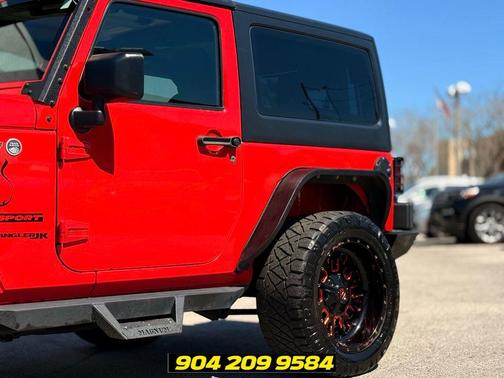 Firecracker Red Clearcoat 2018 Jeep Wrangler JK Sport