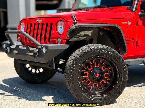 Firecracker Red Clearcoat 2018 Jeep Wrangler JK Sport