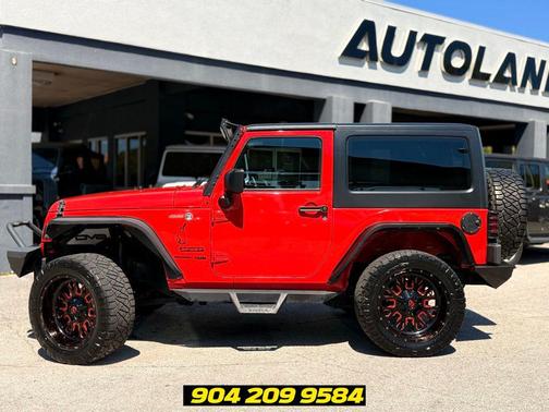 Firecracker Red Clearcoat 2018 Jeep Wrangler JK Sport