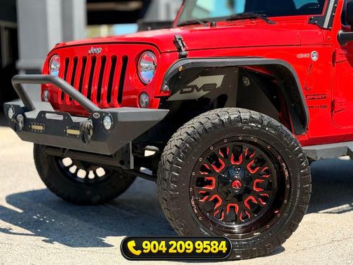 Firecracker Red Clearcoat 2018 Jeep Wrangler JK Sport