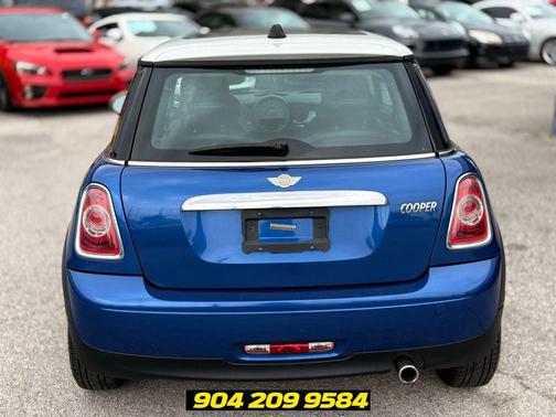 Blue 2013 MINI Hardtop Cooper