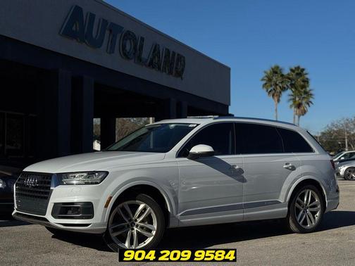 White 2018 Audi Q7 3.0T Prestige