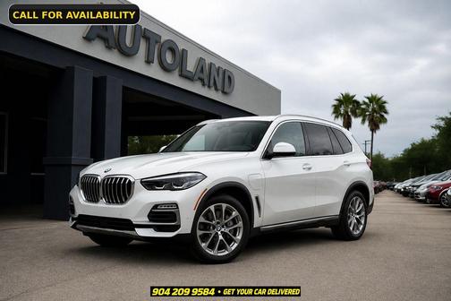 White Metallic 2021 BMW X5 PHEV xDrive45e