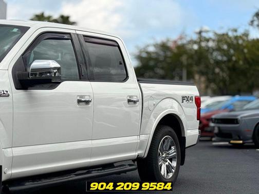 Star White Metallic Tri-Coat 2020 Ford F-150 Lariat