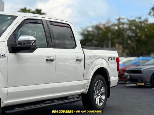 Star White Metallic Tri-Coat 2020 Ford F-150 Lariat